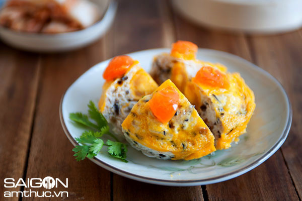 THÊM CHẢ TRỨNG HẤP
