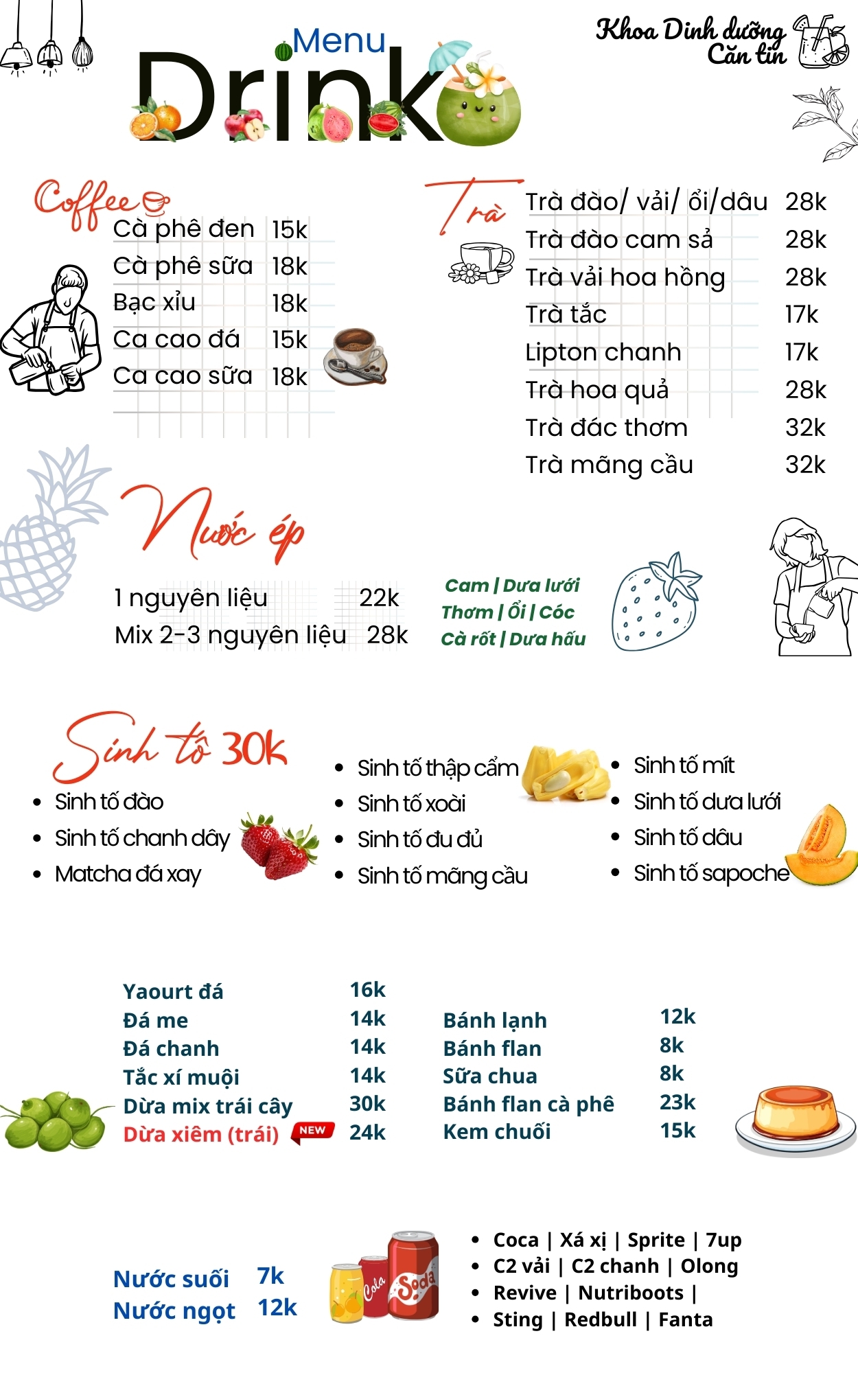 UPDATE MENU